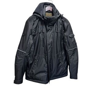 S4 Tex Edition 3000 Men’s Black Brown Winter Jacket – Size 40R (US Large)